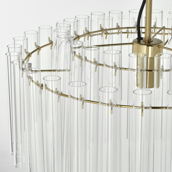 STOCKHOLM 2025 - STOCKHOLM 2025 Pendant lamp, glass/brass-plated, 54 cm