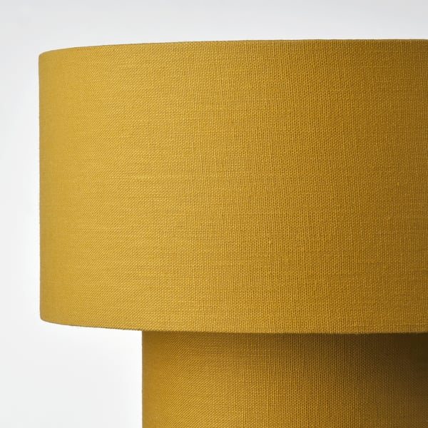 STOCKHOLM 2025 - Table lamp, yellow/fabric,35 cm