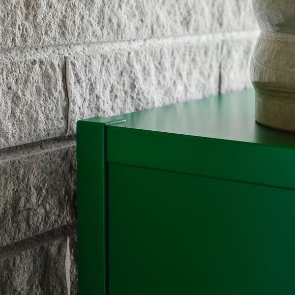 STOCKHOLM 2025 cabinet with 2 doors, green, 80x40x126 cm