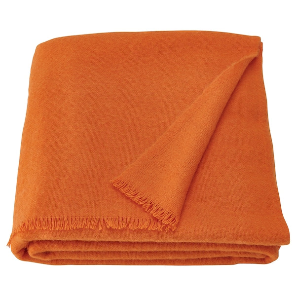 STOCKHOLM 2025 throw, bright orange, 150x200 cm