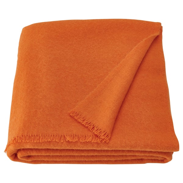 STOCKHOLM 2025 - STOCKHOLM 2025 Throw, bright orange, 150x200 cm