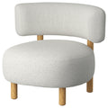 STOCKHOLM 2025 armchair, Djurmo grey/white, 76x68x72 cm