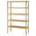 STOCKHOLM 2025 - Shelf, oak veneer,120x40x188 cm