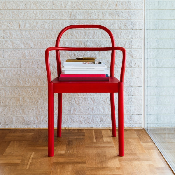 STOCKHOLM 2025 chair, red, 52x80x49 cm