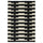 STOCKHOLM 2025 - STOCKHOLM 2025 Rug, flatwoven, black/white/light green handwoven, 170x240 cm