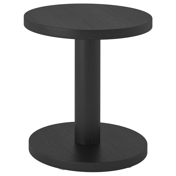 STOCKHOLM 2025 - STOCKHOLM 2025 Side table, pine veneer black, 40 cm