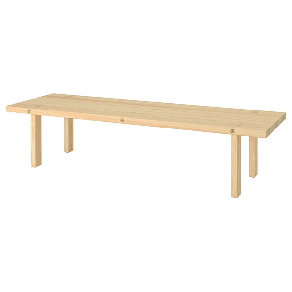 STOCKHOLM 2025 - STOCKHOLM 2025 Coffee table, pine/natural, 160x45 cm