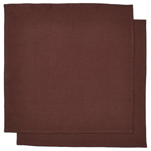 STOCKHOLM 2025 napkin, dark red, 50x50 cm, 2 pack
