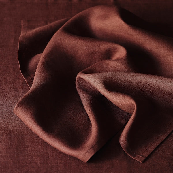 STOCKHOLM 2025 napkin, dark red, 50x50 cm, 2 pack