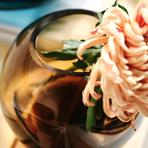 STOCKHOLM 2025 vase, brown, 20 cm