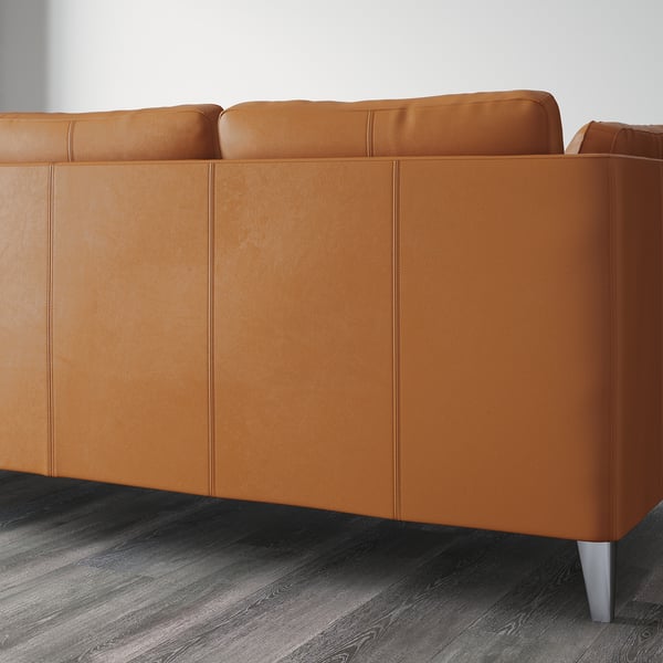 STOCKHOLM three-seat sofa, Seglora natural, 211x80x88 cm