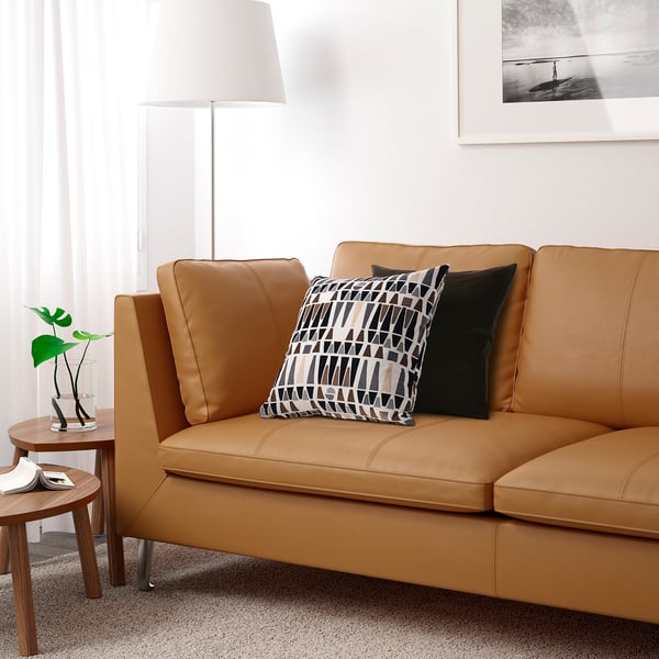 STOCKHOLM three-seat sofa, Seglora natural, 158x72x88 cm