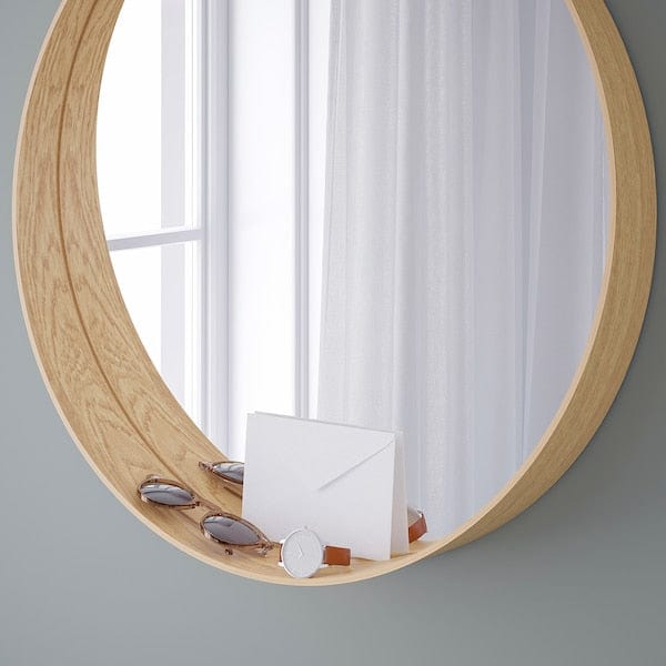 Ikea STOCKHOLM - Mirror, oak veneer,60 cm