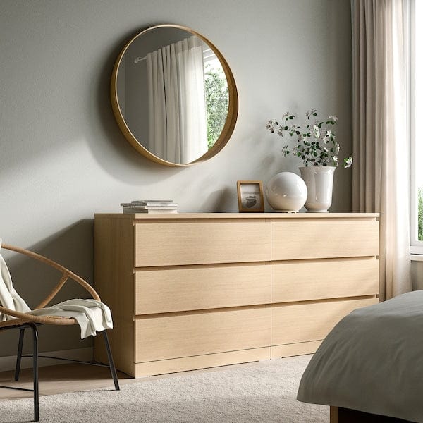 Ikea STOCKHOLM - Mirror, oak veneer,80 cm