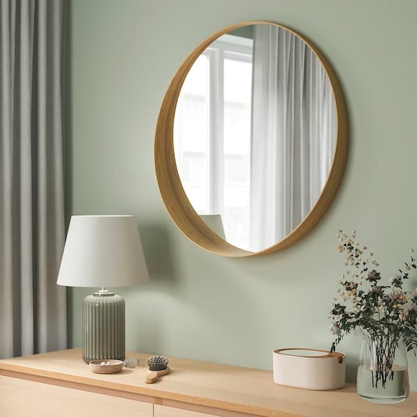 Ikea STOCKHOLM - Mirror, oak veneer,80 cm