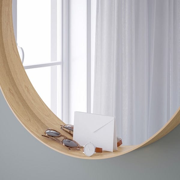 Ikea STOCKHOLM - Mirror, oak veneer,80 cm