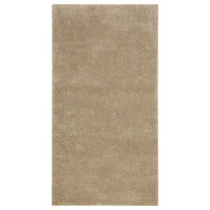 STOENSE rug, low pile, beige, 80x150 cm