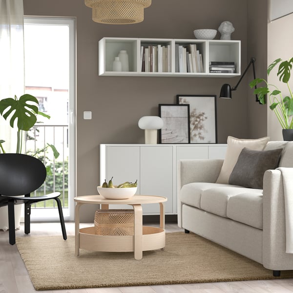 STOENSE - STOENSE Rug, low pile, beige, 170x240 cm