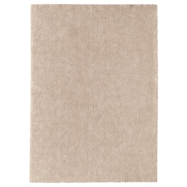 STOENSE rug, low pile, off-white, 170x240 cm