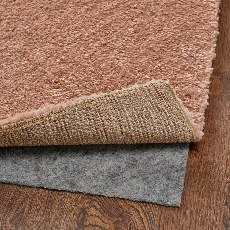 STOENSE rug, low pile, pale pink, 170x240 cm