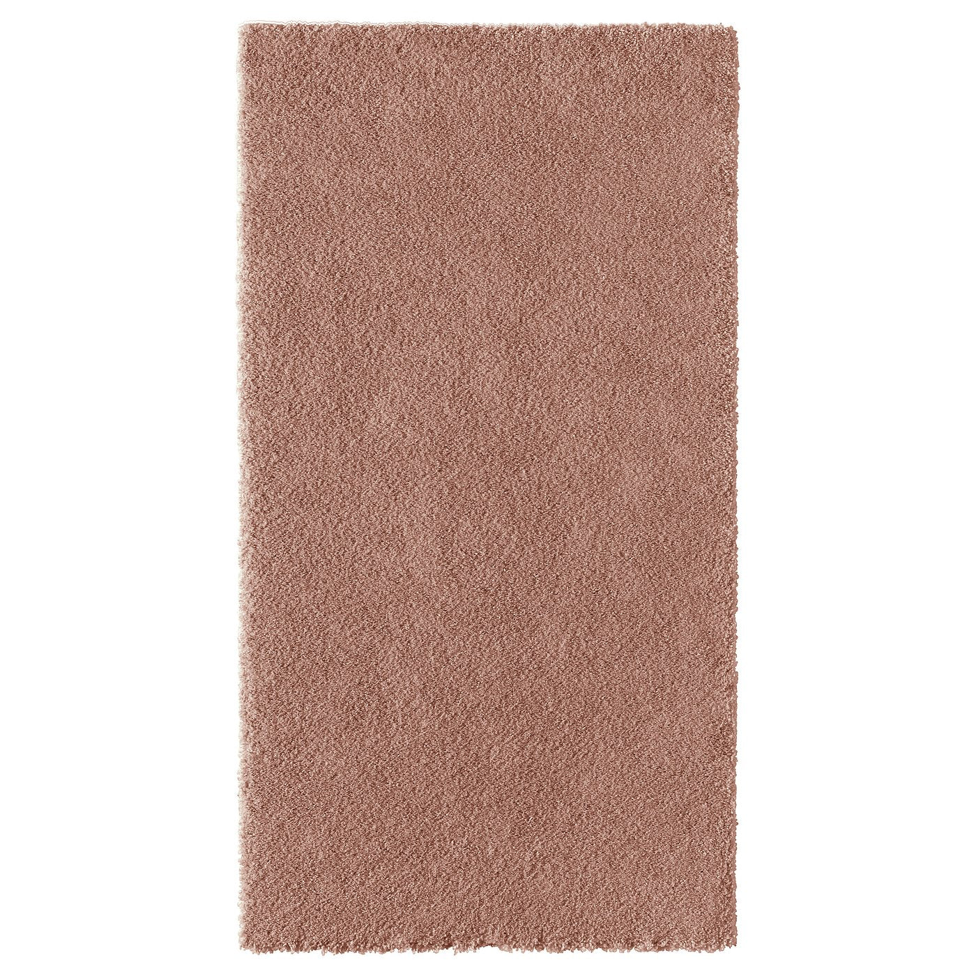 STOENSE rug, low pile, pale pink, 80x150 cm