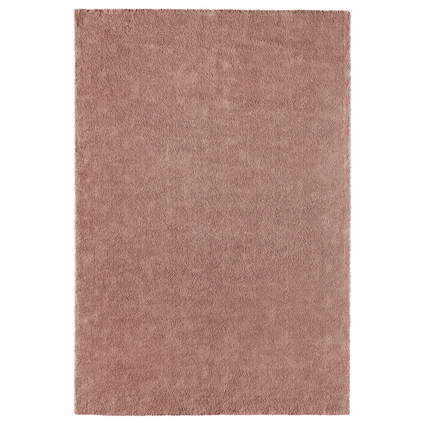 STOENSE rug, low pile, pale pink, 200x300 cm