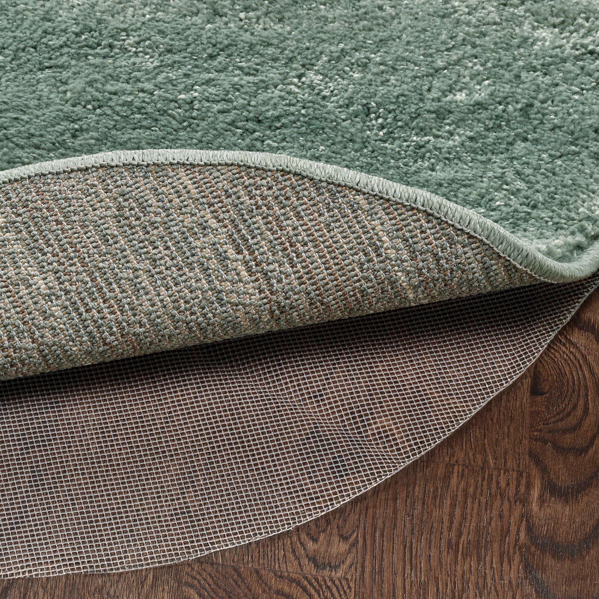 STOENSE rug, low pile, pale green, 70 cm