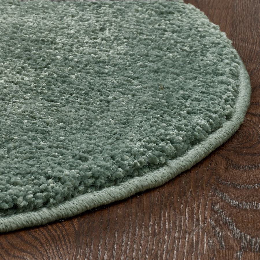 STOENSE rug, low pile, pale green, 70 cm