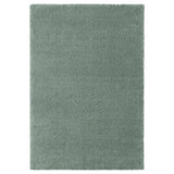 STOENSE rug, low pile, pale green, 170x240 cm