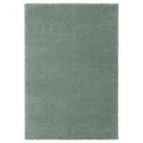 STOENSE rug, low pile, pale green, 200x300 cm
