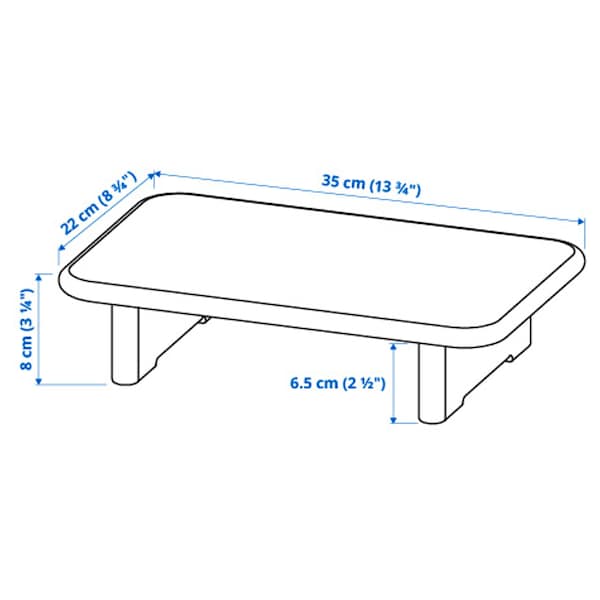 Ikea STOLTHET - Chopping board, bamboo, 35x22 cm
