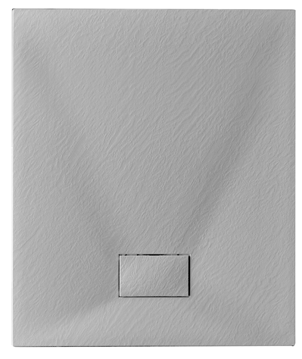 Bricocenter PIATTO DOCCIA POLIESTERE STONE ESSENCE 70X90 X H2,6 CM GRIGIO