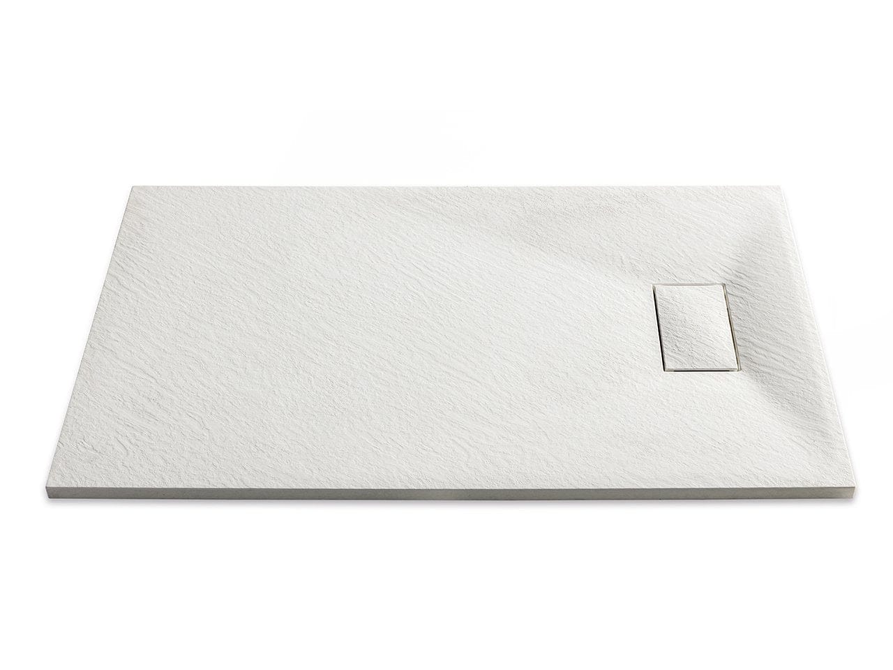 STONE ESSENCE POLYESTER SHOWER TRAY 70X170 X H 2.6 CM WHITE