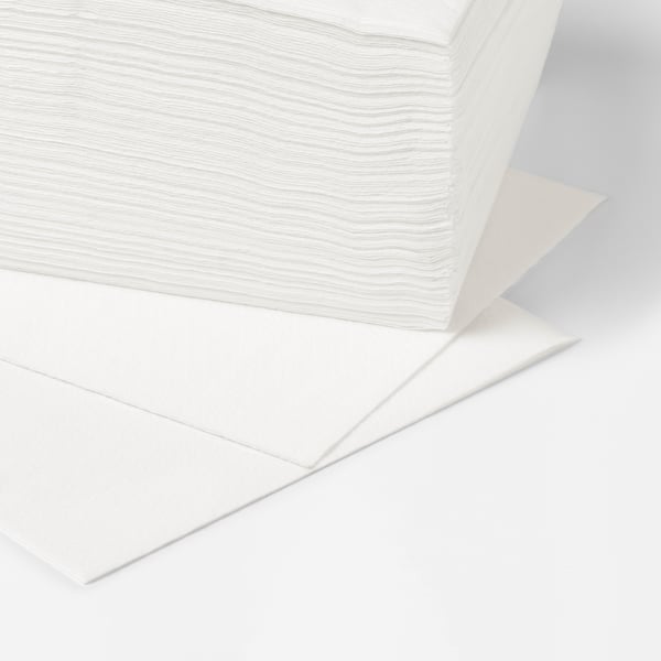 STORÄTARE paper napkin, white, 30x30 cm, 150 pack