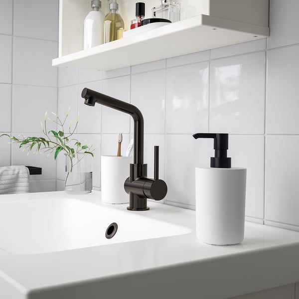 STORAVAN - STORAVAN 3-piece bathroom set, white