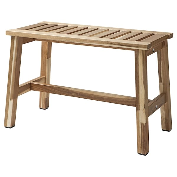 Ikea STOREDAMM - Bench, acacia, 63x31 cm