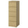 STORKLINTA chest of 5 drawers, oak effect, 40x50x120 cm