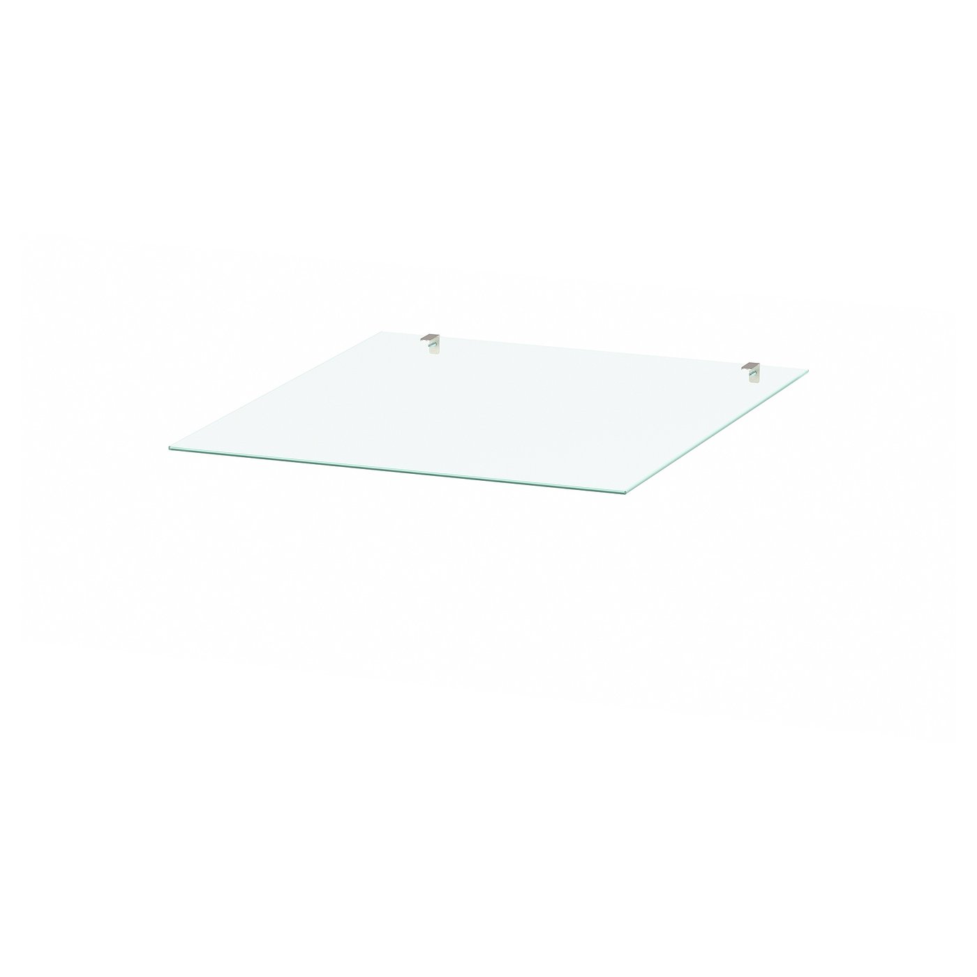 STORKLINTA glass top, transparent, 40x50 cm
