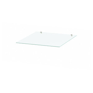 STORKLINTA glass top, transparent, 40x50 cm
