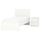 STORKLINTA bedroom furniture, set of 2, white, 90x200 cm
