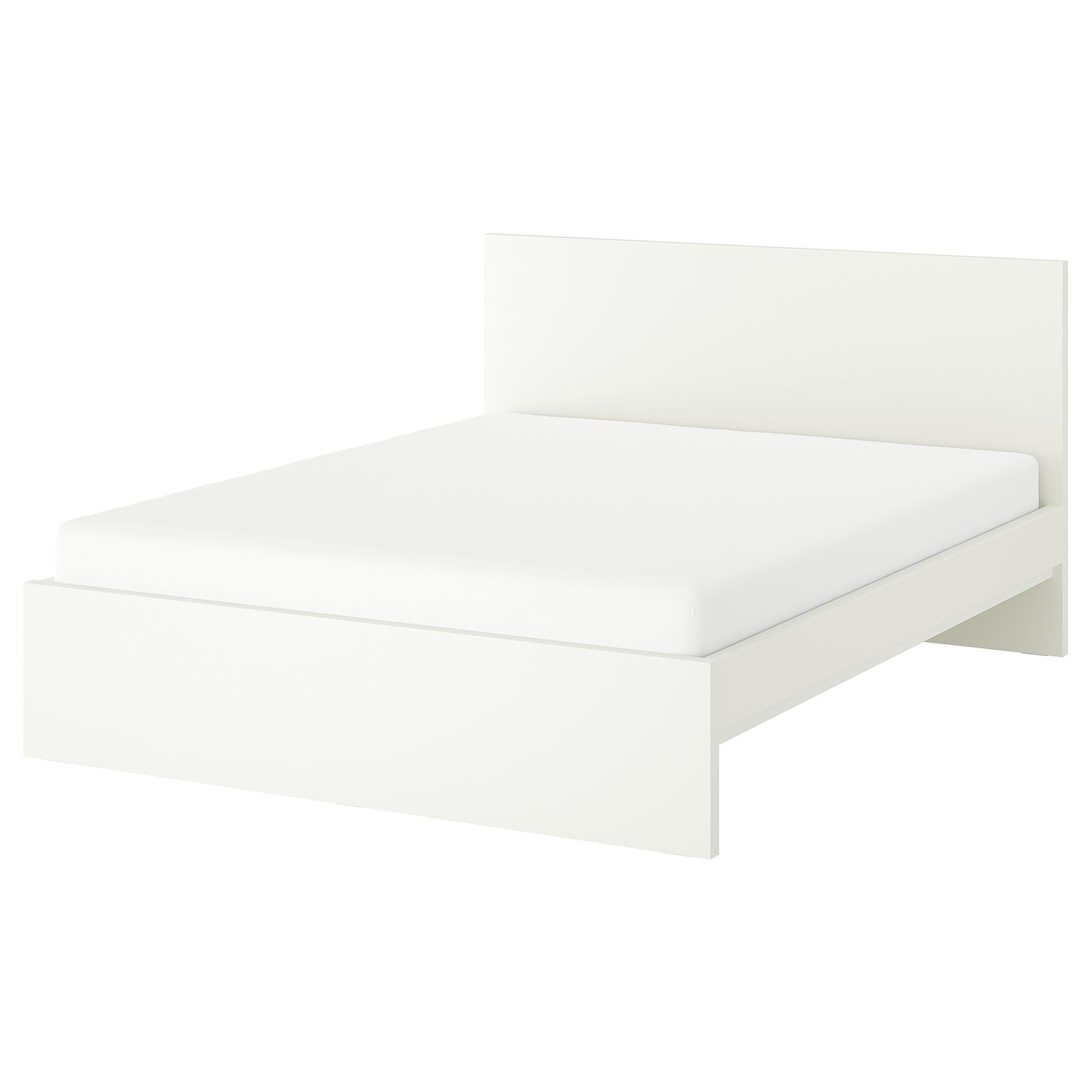 STORKLINTA bed frame, white/Lillhällan, 140x200 cm