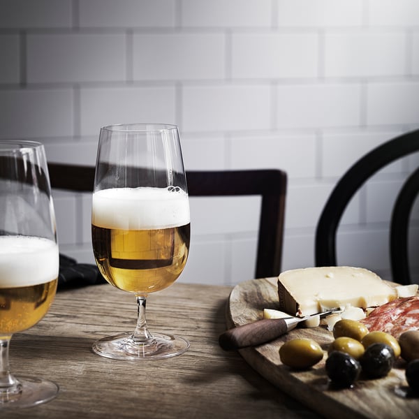 STORSINT beer glass, clear glass, 48 cl