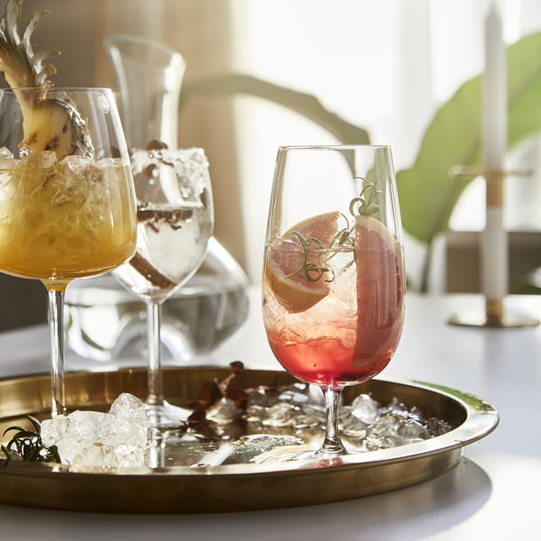 STORSINT beer glass, clear glass, 48 cl