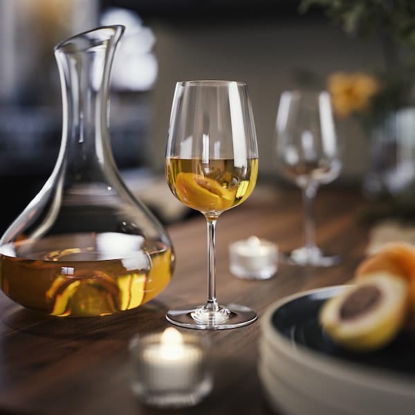 Ikea STORSINT - Wine glass, clear glass, 49 cl