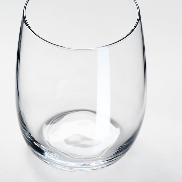 STORSINT glass, clear glass, 37 cl, 6 pack