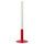STRÅLA LED candle, battery-operated red, 10.5 cm