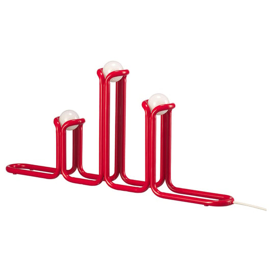 STRÅLA LED candelabra, red metal - IKEA United Kingdom LED candelabra, red metal
