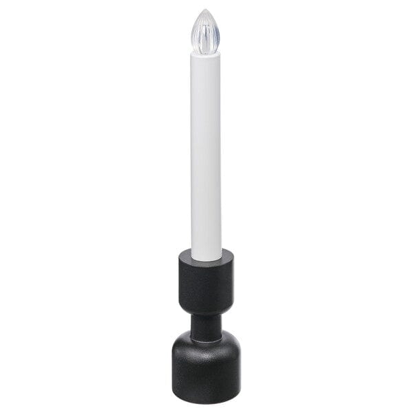 Ikea STRÅLA - LED candle holder, battery-operated, black, 28 cm