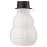 STRÅLA LED table decoration, battery-operated/snowman white, 195 mmx280 mm cm