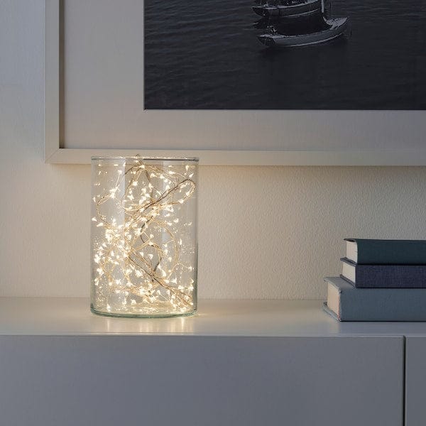 Ikea STRÅLA - LED lighting chain with 160 lights, battery-operated mini